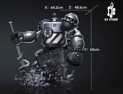 One Piece Dx Studio General Franky 2.0 Resin Statue