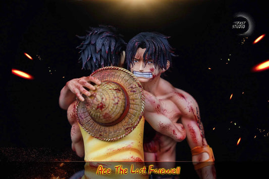 One Piece Fast Studio Ace & Luffy Resin Statue