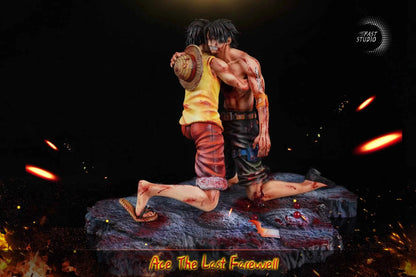 One Piece Fast Studio Ace & Luffy Resin Statue