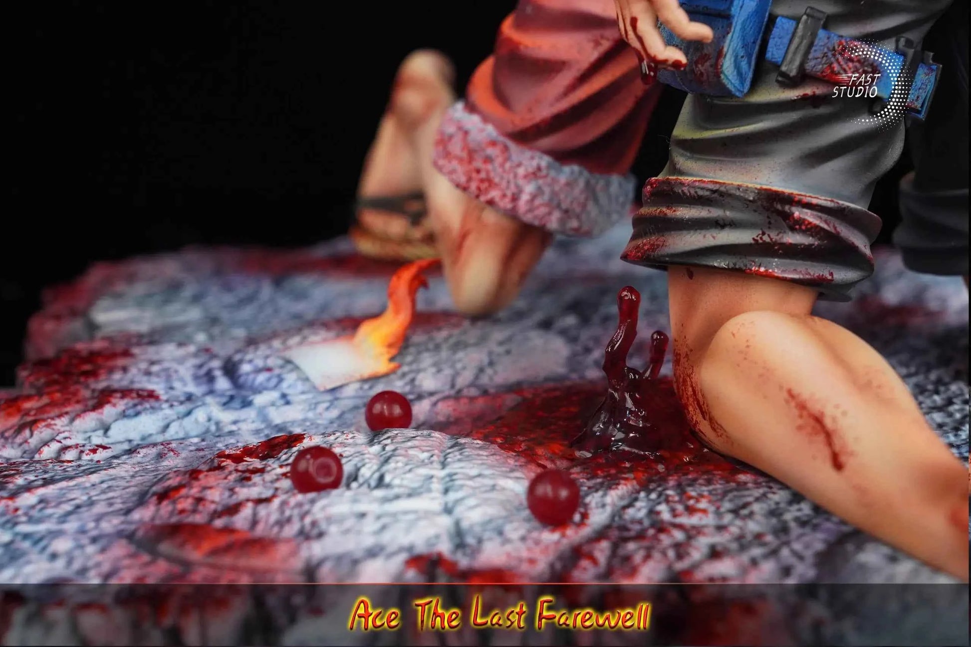 One Piece Fast Studio Ace & Luffy Resin Statue