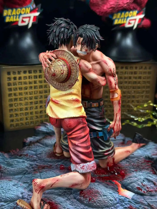 One Piece Fast Studio Ace & Luffy Resin Statue