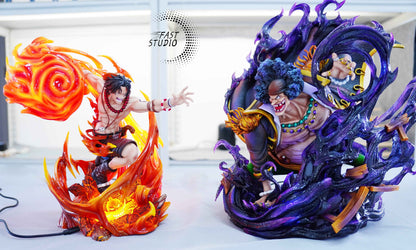 One Piece Fast Studio Marshall D. Teach Resin Statue