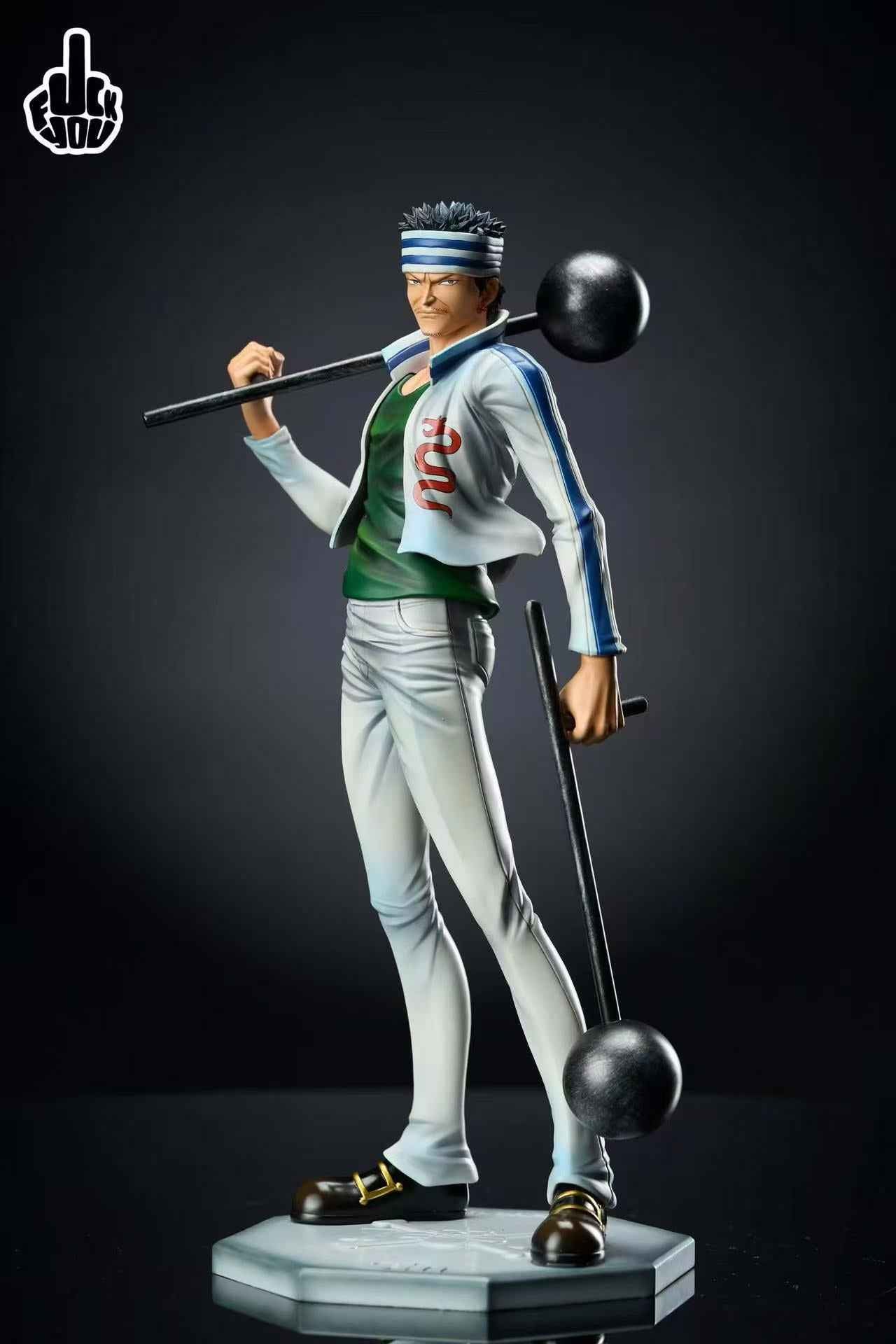 One Piece Fuck Studio Krieg & Pearl & Gin Resin Statue