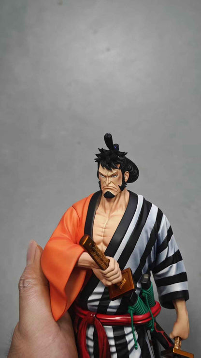 One Piece Ghost & Long Hu Studio Nine Red Scabbards Vol 1 Kinemon Resin Statue