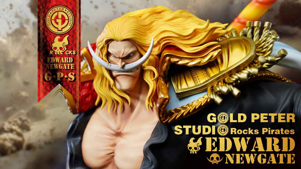 One Piece Gold Peter "GPS" Studio Edward Newgate Whitebeard Deluxe 1/8 Resin Statue