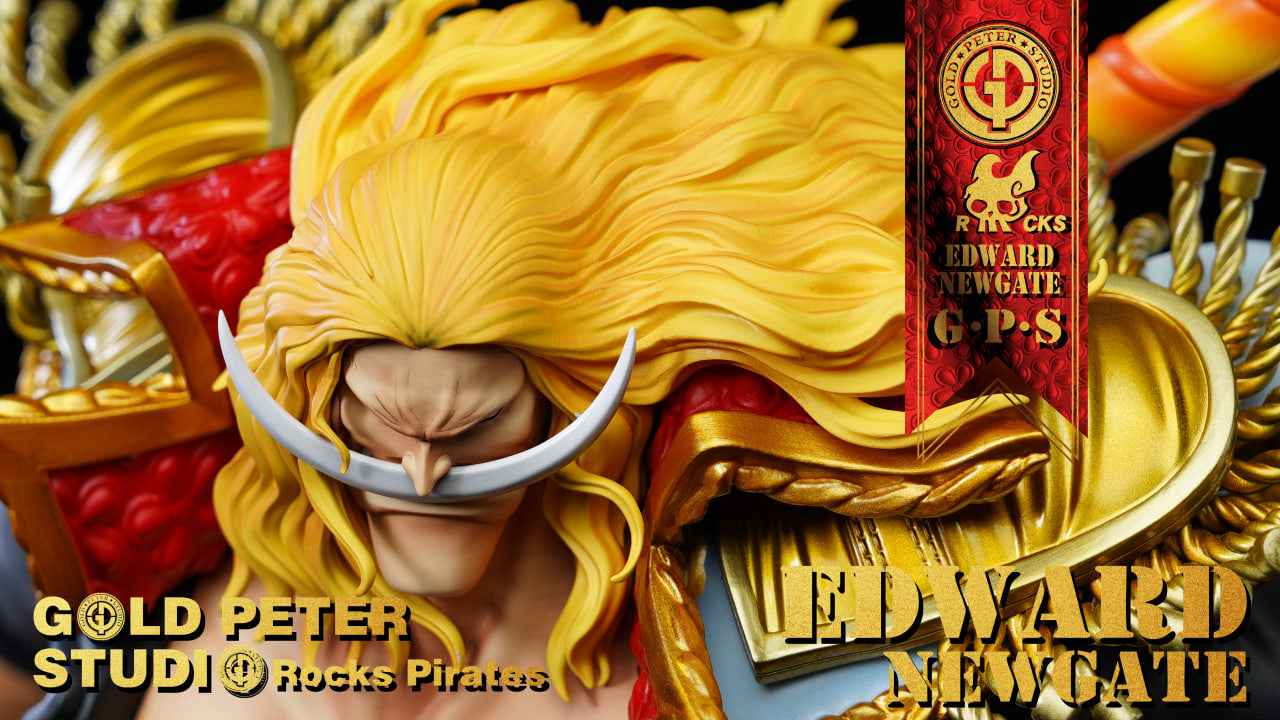 One Piece Gold Peter "GPS" Studio Edward Newgate Whitebeard Deluxe 1/8 Resin Statue
