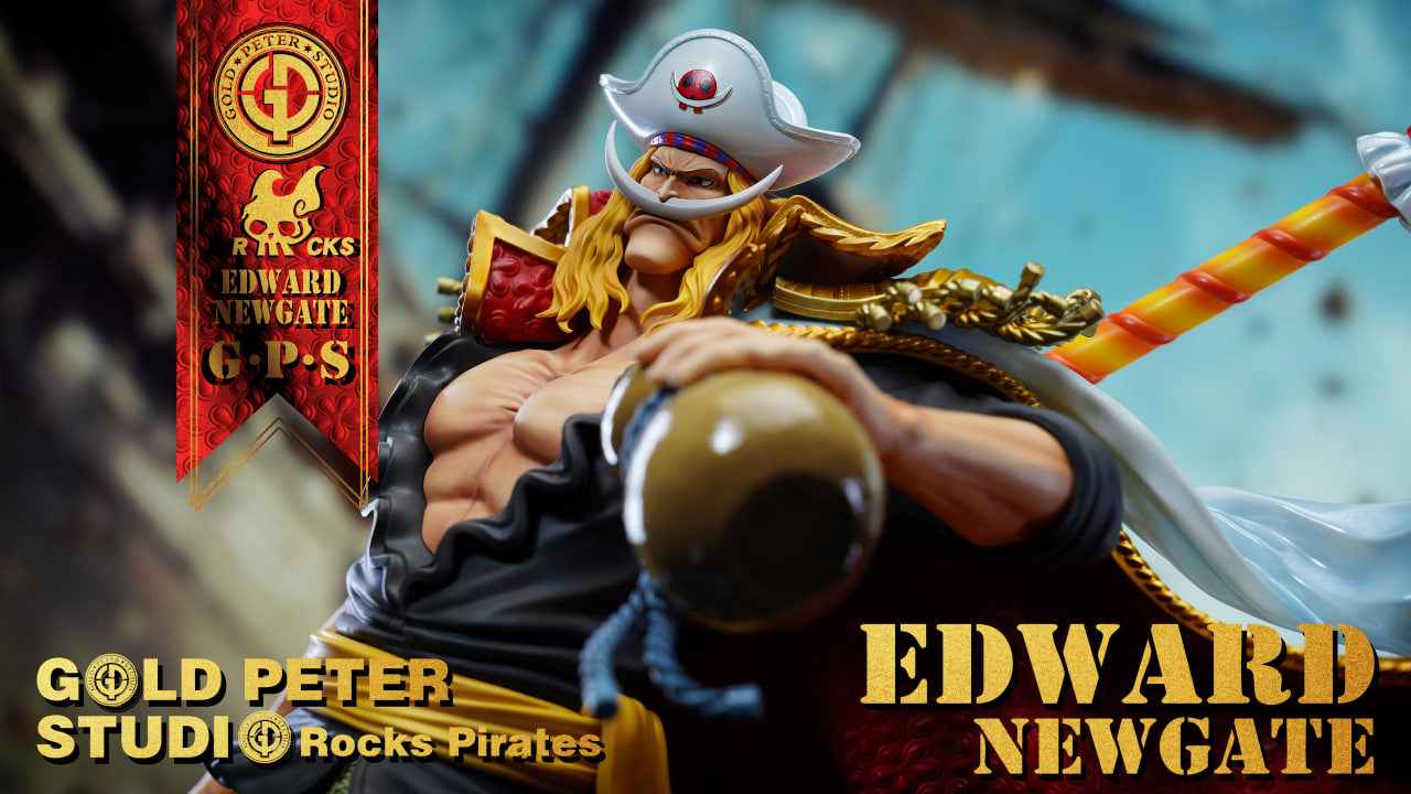 One Piece Gold Peter "GPS" Studio Edward Newgate Whitebeard Deluxe 1/8 Resin Statue