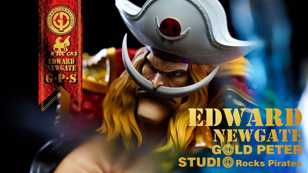 One Piece Gold Peter "GPS" Studio Edward Newgate Whitebeard Deluxe 1/8 Resin Statue
