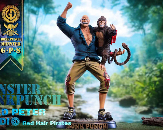 One Piece Gold Peter Studio "GPS" Bonk Punch & Monster Resin Statue