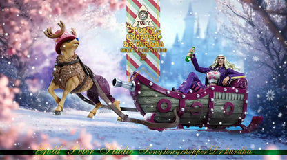 One Piece Gold Peter Studio "GPS" Tony Tony Chopper & Dr. Kureha Resin Statue