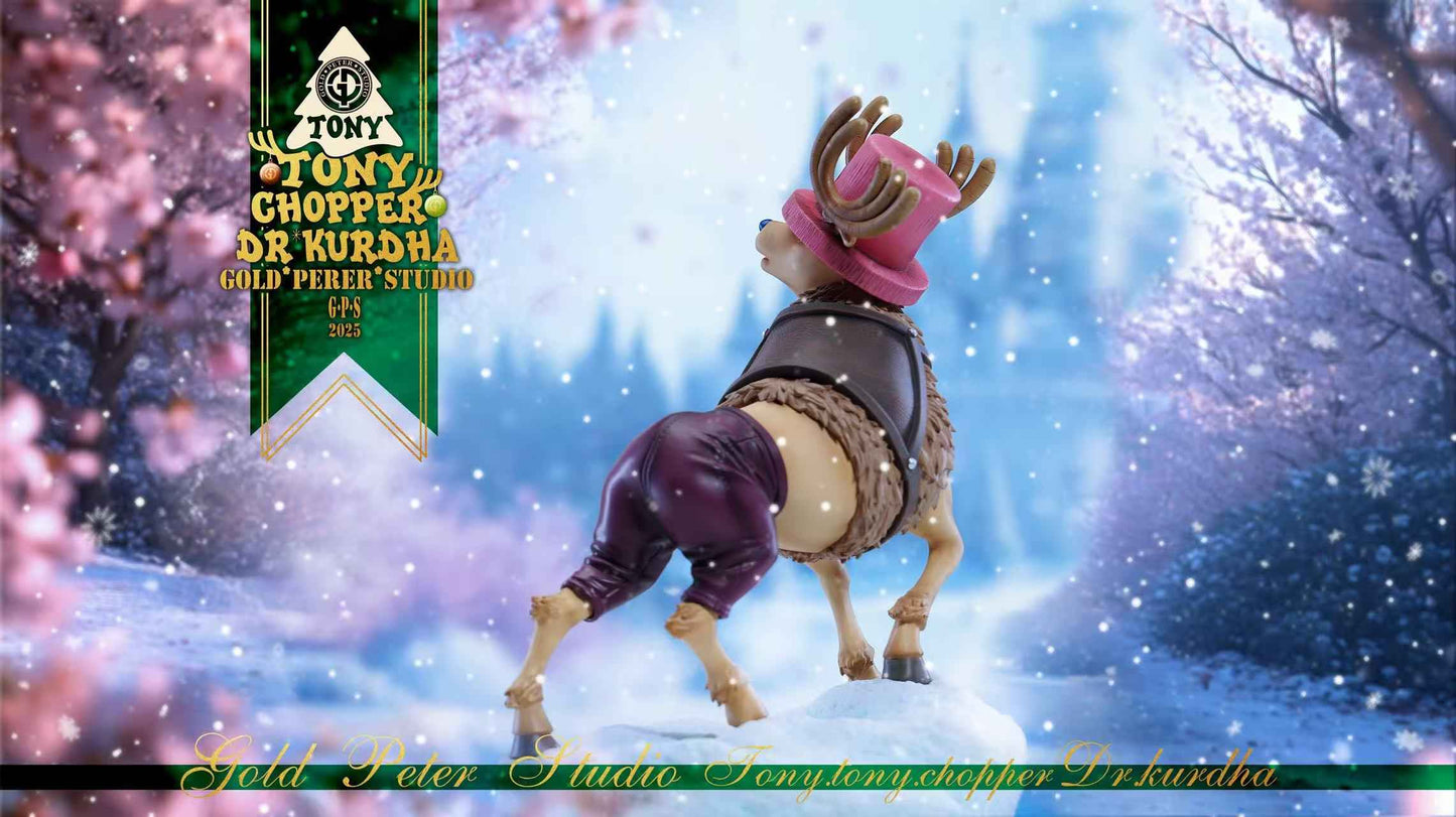 One Piece Gold Peter Studio "GPS" Tony Tony Chopper & Dr. Kureha Resin Statue