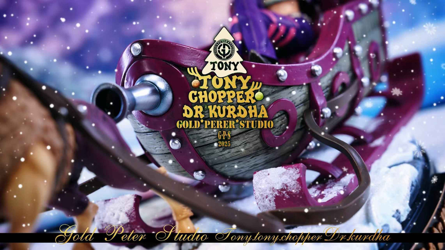 One Piece Gold Peter Studio "GPS" Tony Tony Chopper & Dr. Kureha Resin Statue