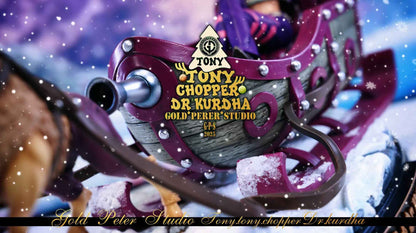 One Piece Gold Peter Studio "GPS" Tony Tony Chopper & Dr. Kureha Resin Statue
