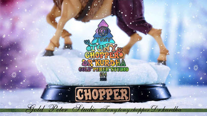 One Piece Gold Peter Studio "GPS" Tony Tony Chopper & Dr. Kureha Resin Statue