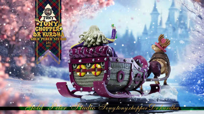 One Piece Gold Peter Studio "GPS" Tony Tony Chopper & Dr. Kureha Resin Statue