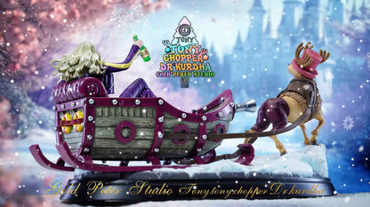 One Piece Gold Peter Studio "GPS" Tony Tony Chopper & Dr. Kureha Resin Statue