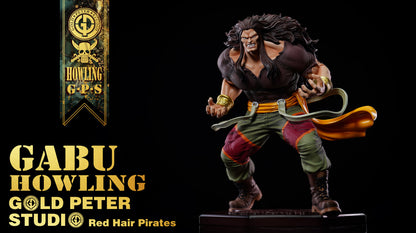 One Piece Gold Peter Studio "GPS" Howling Gab Resin Statue