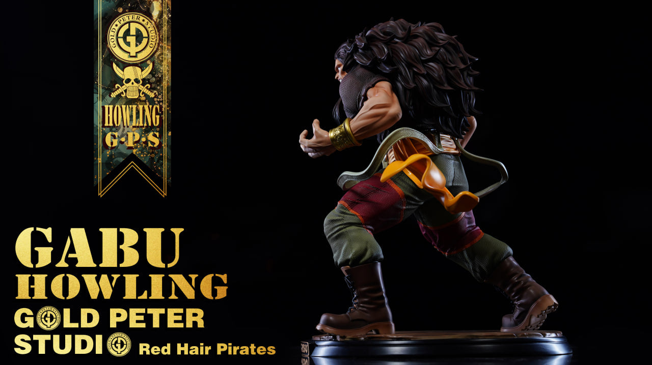 One Piece Gold Peter Studio "GPS" Howling Gab Resin Statue
