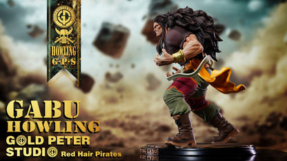 One Piece Gold Peter Studio "GPS" Howling Gab Resin Statue