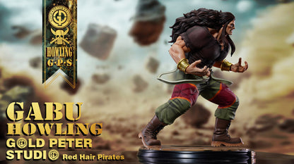 One Piece Gold Peter Studio "GPS" Howling Gab Resin Statue