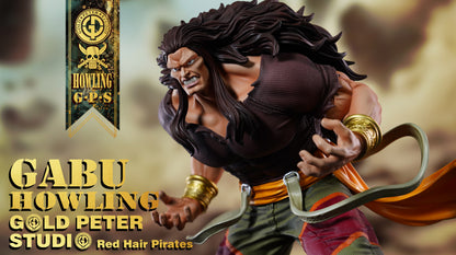 One Piece Gold Peter Studio "GPS" Howling Gab Resin Statue