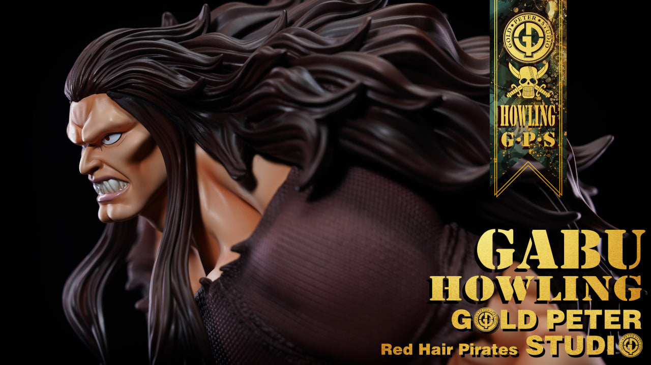 One Piece Gold Peter Studio "GPS" Howling Gab Resin Statue