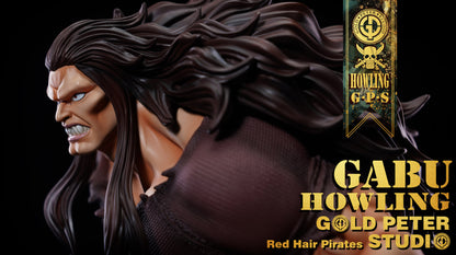 One Piece Gold Peter Studio "GPS" Howling Gab Resin Statue