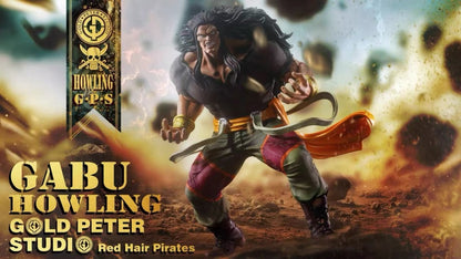 One Piece Gold Peter Studio "GPS" Howling Gab Resin Statue