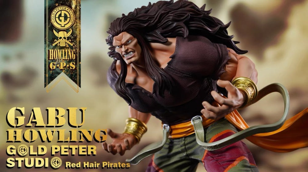 One Piece Gold Peter Studio "GPS" Howling Gab Resin Statue