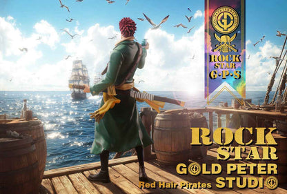 One Piece Gold Peter Studio "GPS" Rock Star Resin Statue