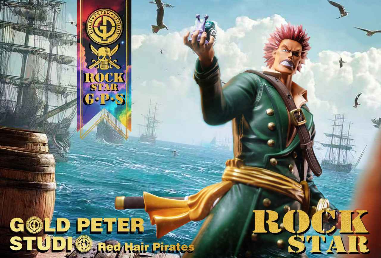 One Piece Gold Peter Studio "GPS" Rock Star Resin Statue