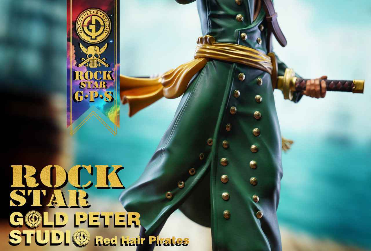 One Piece Gold Peter Studio "GPS" Rock Star Resin Statue