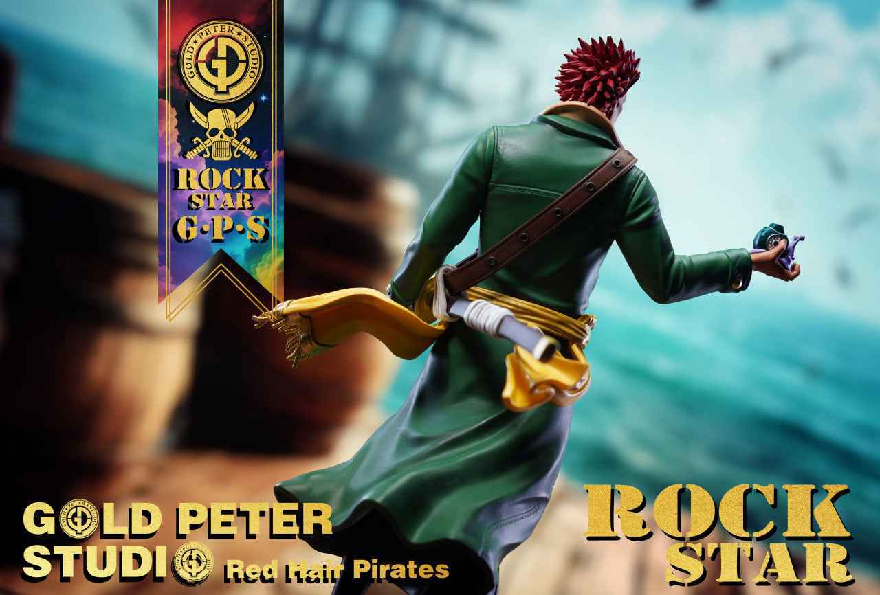 One Piece Gold Peter Studio "GPS" Rock Star Resin Statue
