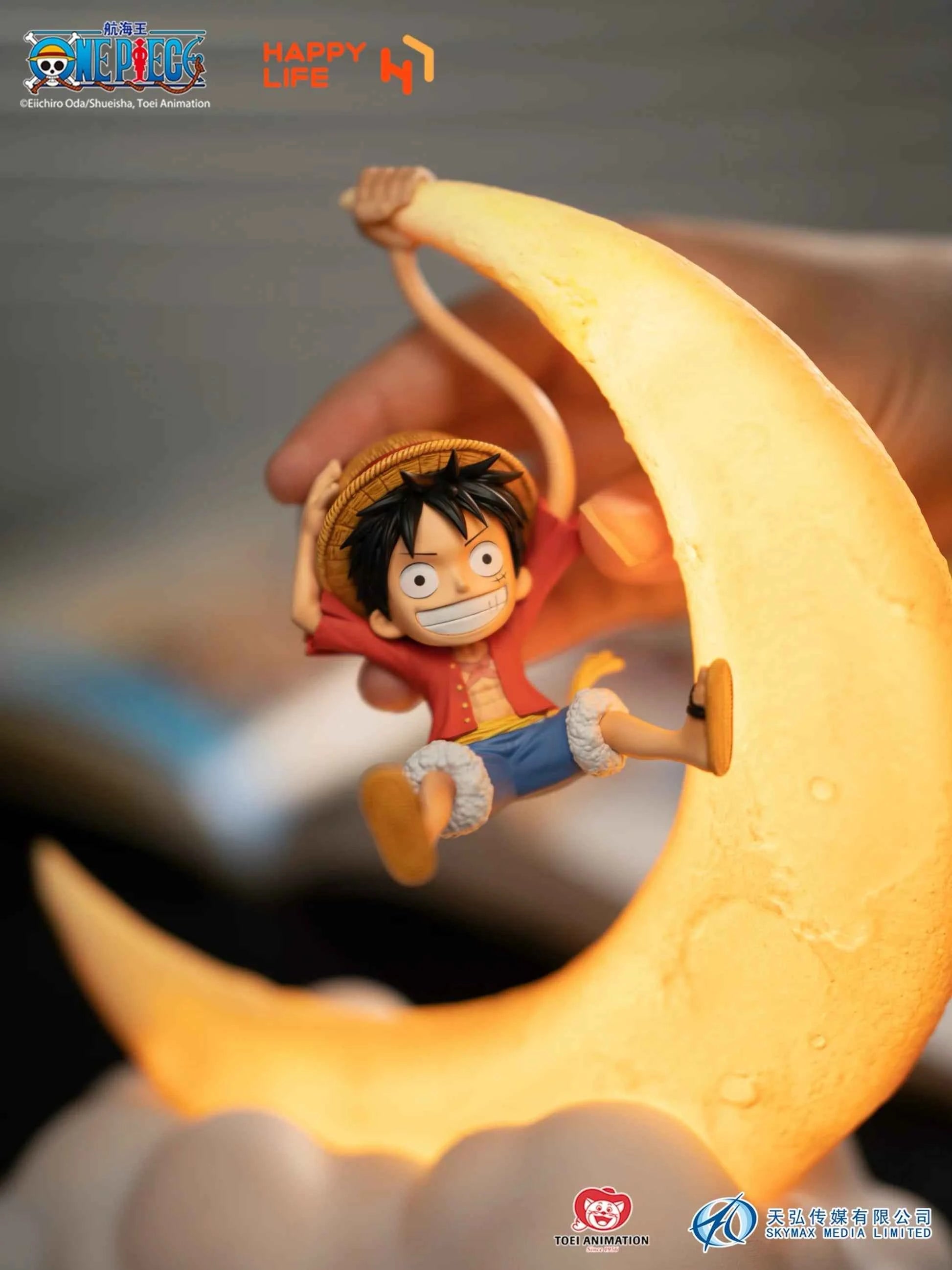 One Piece HAPPY LIFE Studio Monkey D. Luffy Licensed Magnetic Night Light