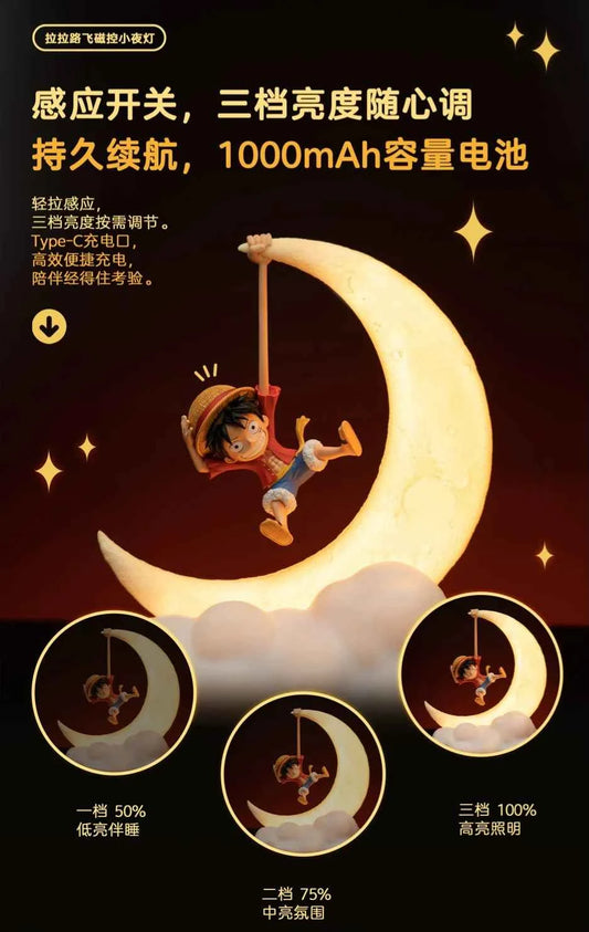 One Piece HAPPY LIFE Studio Monkey D. Luffy Licensed Magnetic Night Light
