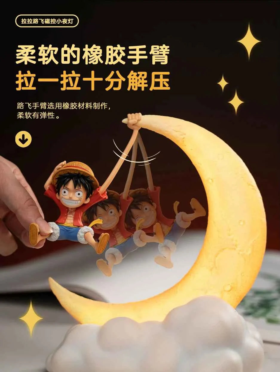 One Piece HAPPY LIFE Studio Monkey D. Luffy Licensed Magnetic Night Light