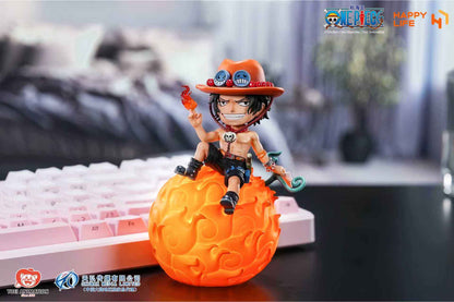 One Piece HAPPY LIFE Studio Portgas D. Ace Licensed Voice-Controlled Night Light