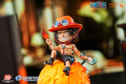 One Piece HAPPY LIFE Studio Portgas D. Ace Licensed Voice-Controlled Night Light