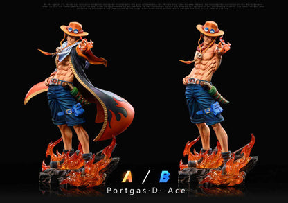 One Piece HX Studio Portgas D. Ace Resin Statue