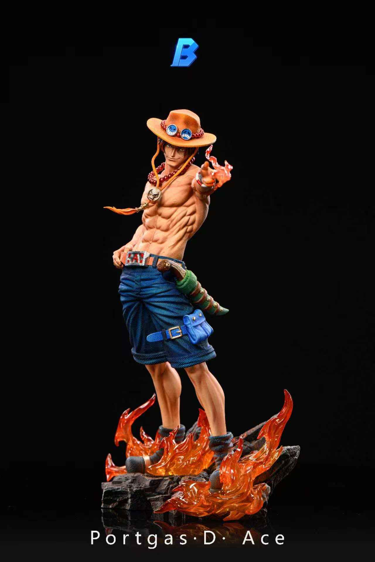 One Piece HX Studio Portgas D. Ace Resin Statue