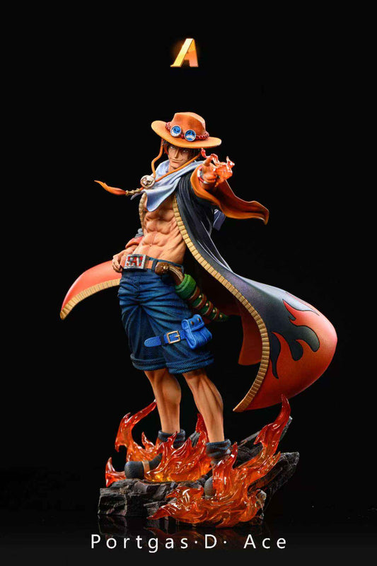 One Piece HX Studio Portgas D. Ace Resin Statue