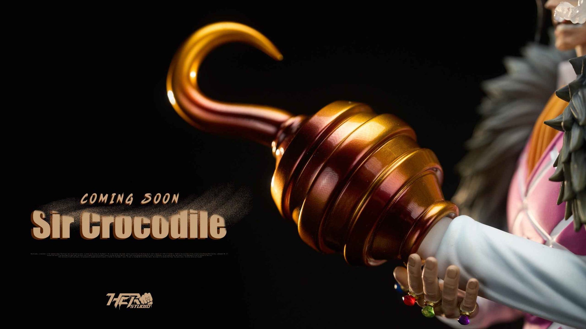 One Piece Hero Studio Crocodile Resin Statue - Santoryu Resins Collectors