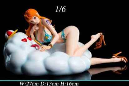 One Piece Hot Girls Studio Little Thief Cat Nami Resin Statue