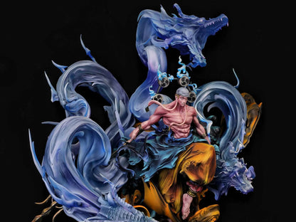 One Piece Iron Curtain Studio Thunder God Enel Resin Statue