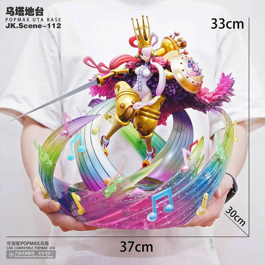 One Piece JacksDo Studio POPMAX Uta Base Special Effect Accessories Resin Statue
