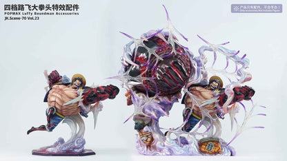 One Piece JacksDo Studio Special Effect Accessories POP Maximum Monkey D. Luffy Boundman Resin Statue