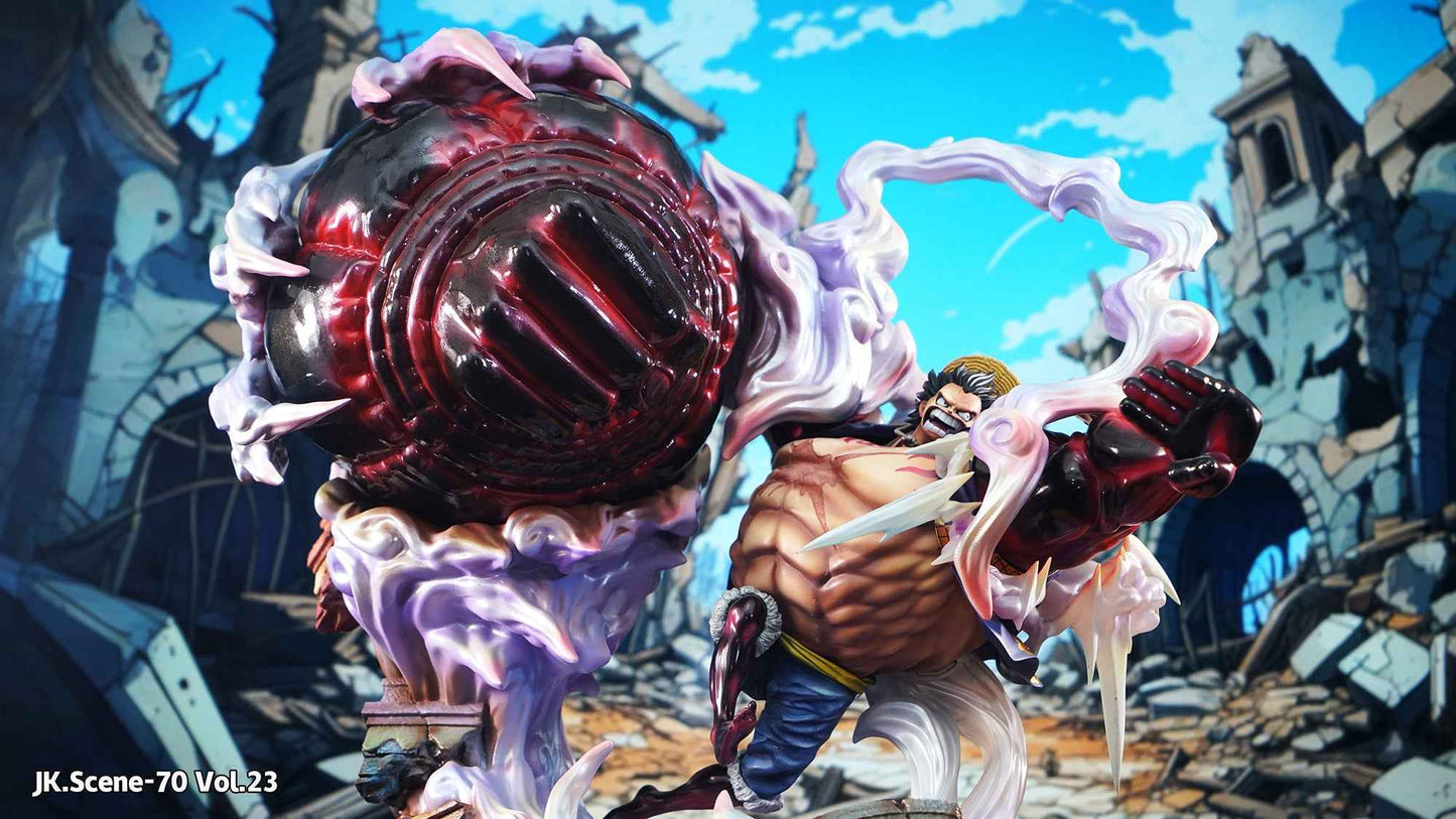 One Piece JacksDo Studio Special Effect Accessories POP Maximum Monkey D. Luffy Boundman Resin Statue