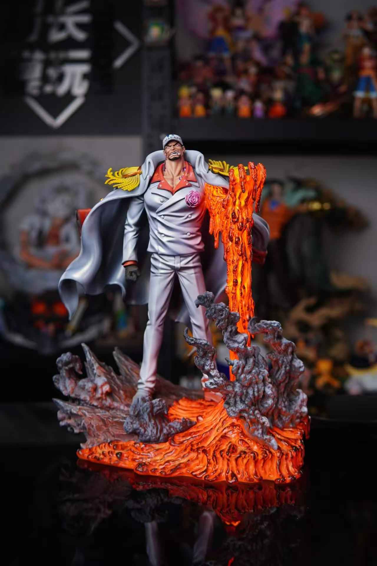 One Piece Jelly Studio Akainu Sakazuki Resin Statue