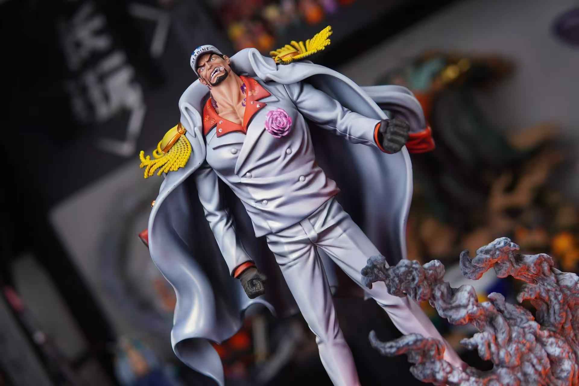 One Piece Jelly Studio Akainu Sakazuki Resin Statue
