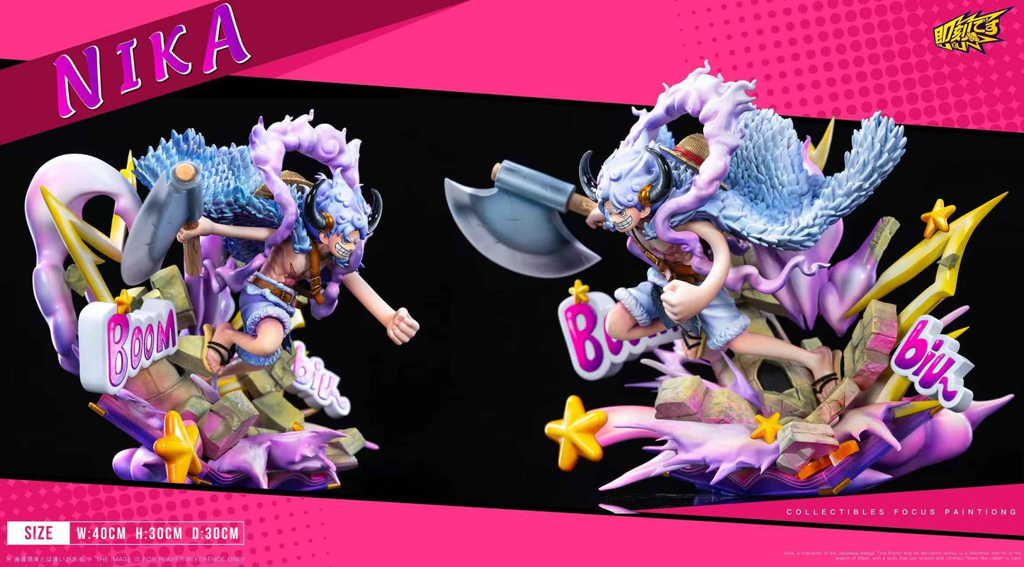 One Piece Ji Ke Studio Monkey D. Luffy Nika Gear 5 Resin Statue
